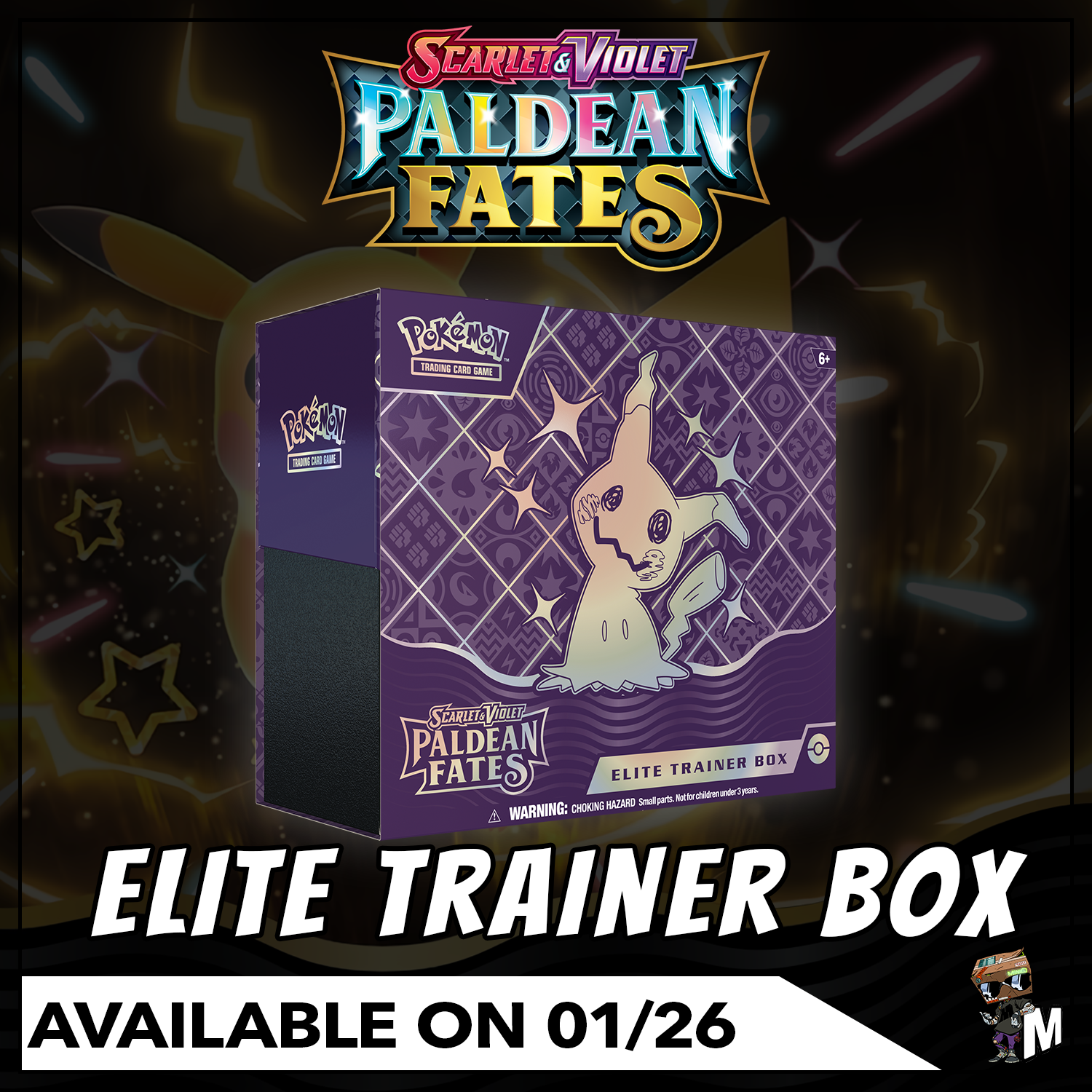 Pokemon Trading Card Game: Paldean Fates Elite Trainer Box