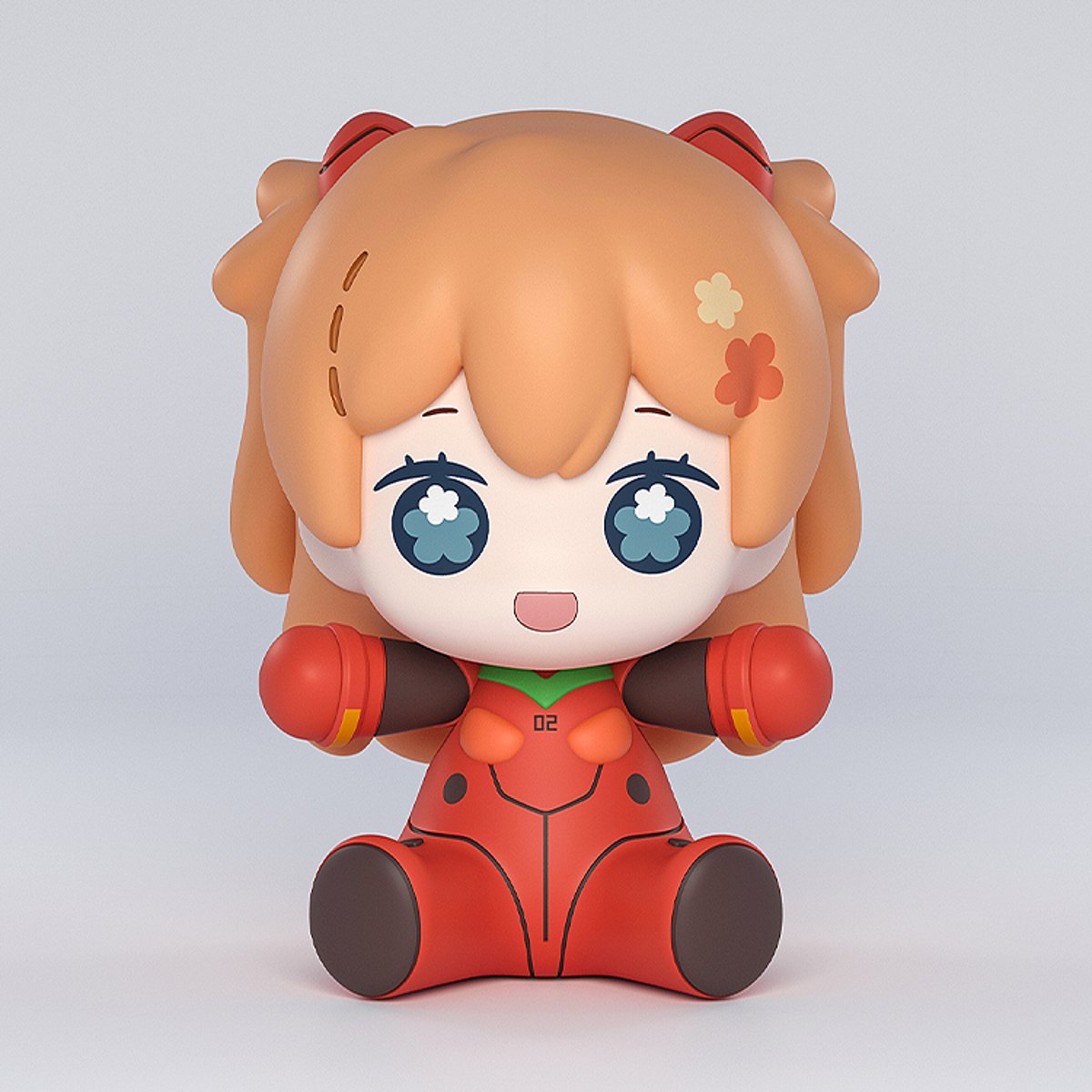 [Pre-Order] Huggy Good Smile Asuka Shikinami Langley: Plugsuit Ver EVANGELION Figure