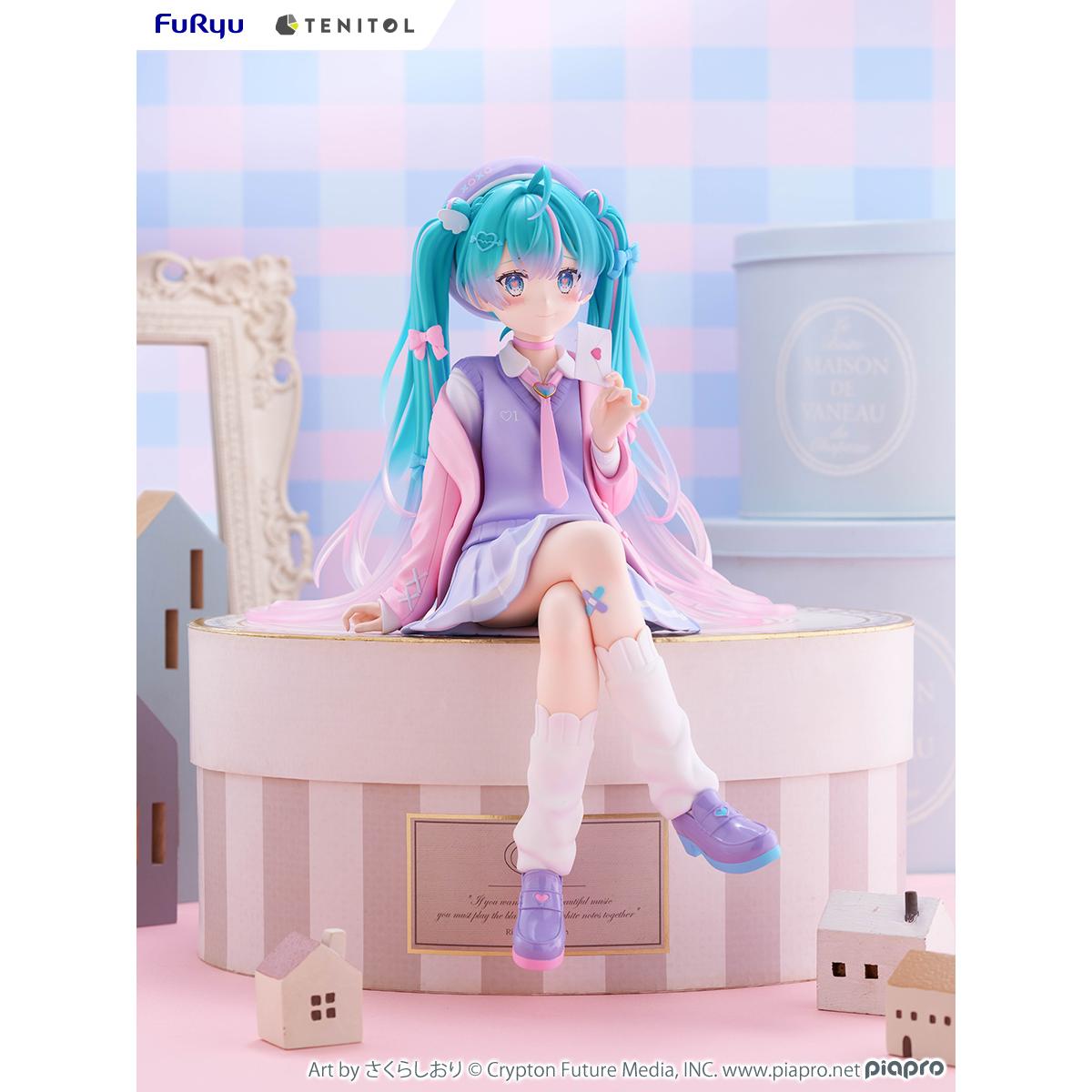 [Pre-Order] TENITOL BIG Hatsune Miku Noodle Stopper Figure -Love Blazer- Figure