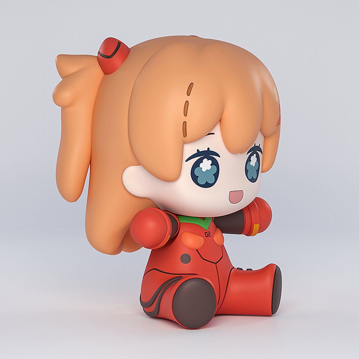 [Pre-Order] Huggy Good Smile Asuka Shikinami Langley: Plugsuit Ver EVANGELION Figure