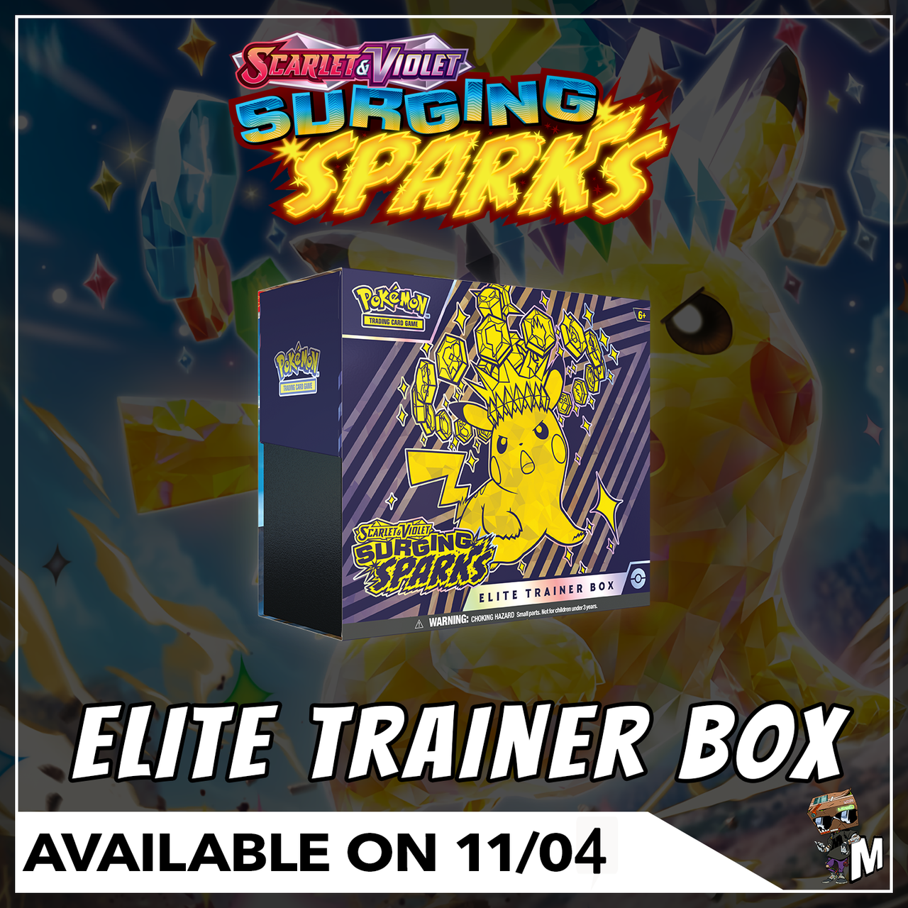 [Pre-Order] Pokemon - Surging Sparks Elite Trainer Box