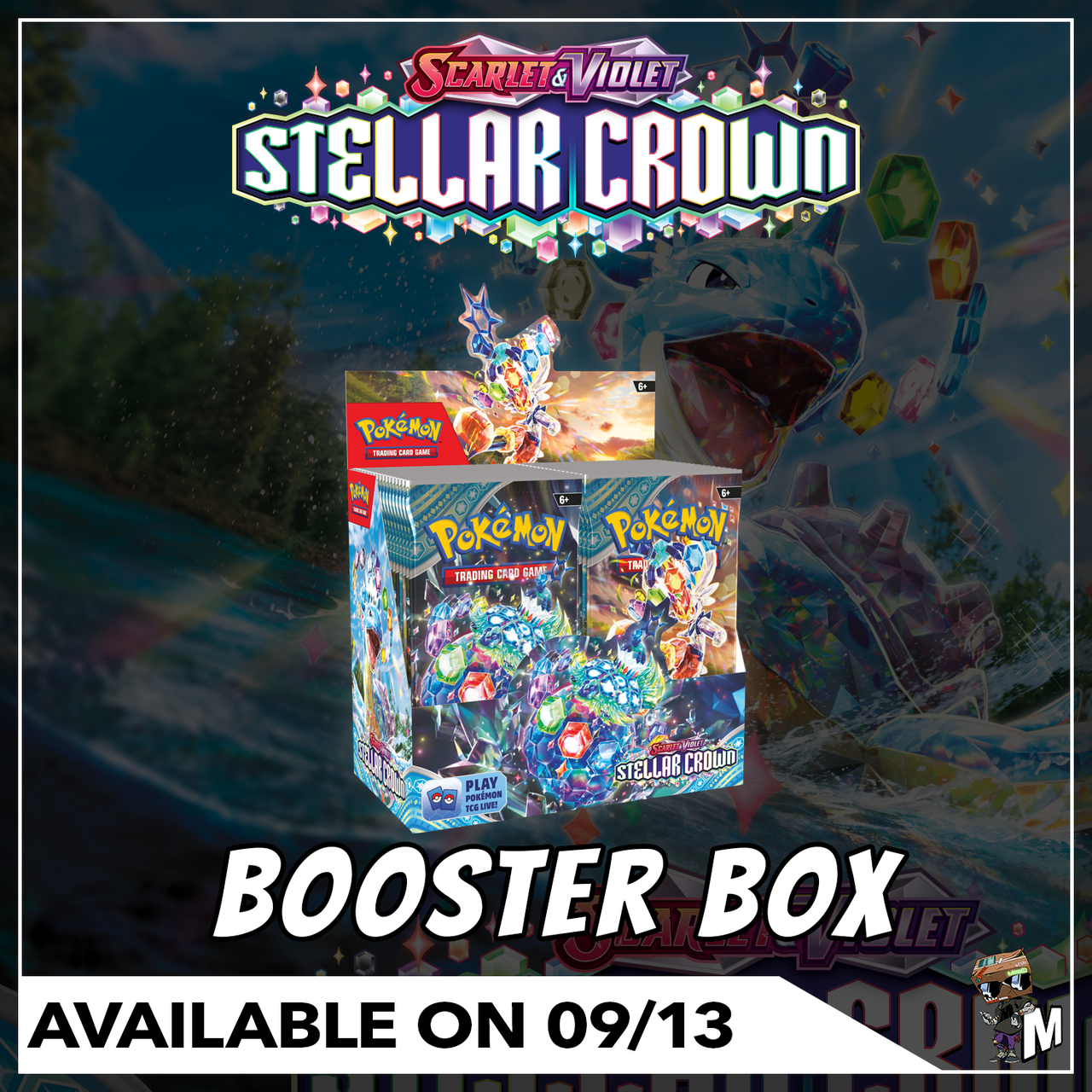 [Pre-Order] Pokemon - Stellar Crown Booster Box